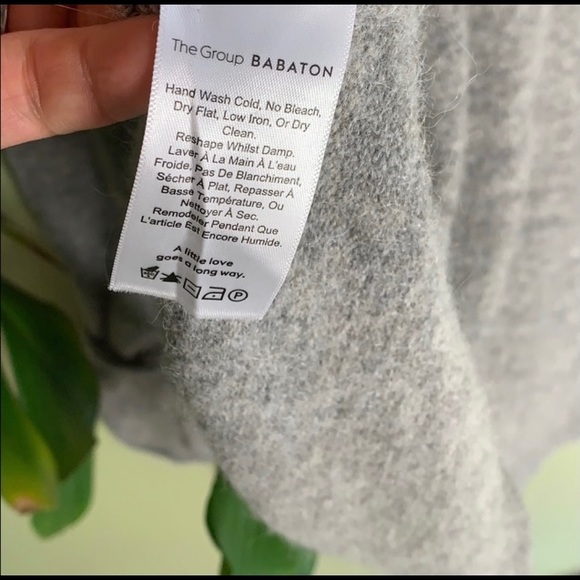 Aritzia The Group by Babaton Malcorra Sweater Grey - Picture 6 of 7